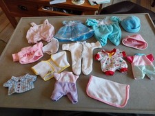 Bundle Of Small Dolls Clothes Various Sizes
