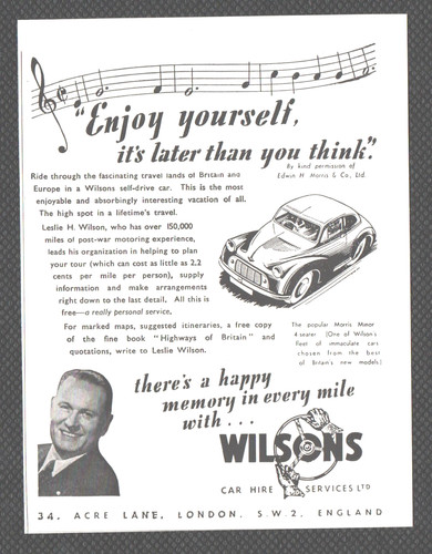 Wilsons car hire london - car,