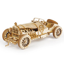 3D Wooden Car Puzzle DIY