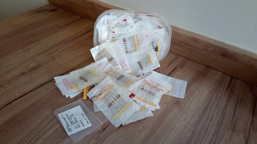 Resistors large job lot of - large,