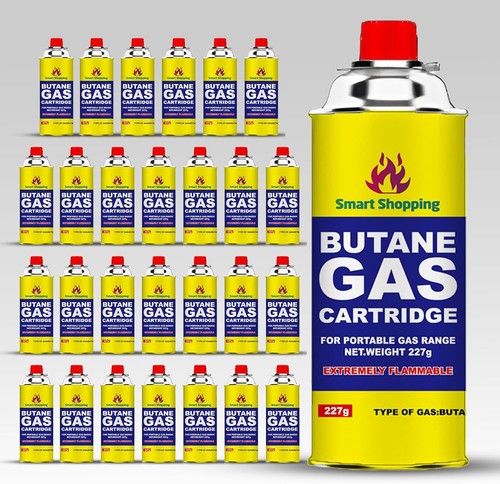 Butane gas bottles canisters - gas,