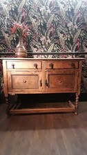 Antique Light Oak Sideboard