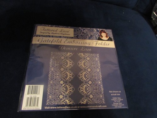Demure lace gatefold template - lace,