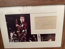 Eddie Cochran genuine original Autograph
