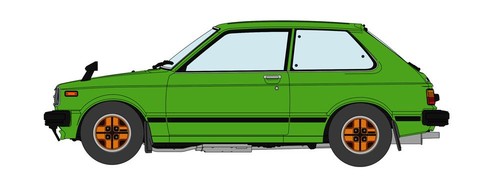 Toyota starlet kp61 door - toyota, 3