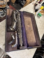 Vintage 1923 Silver C.G. Conn