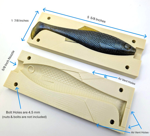 Realistic paddle tail - 5",