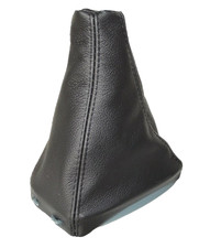 Gear Stick Gaiter For Saab 9-3 2003+ Black Real Leather, Perfect Replacement