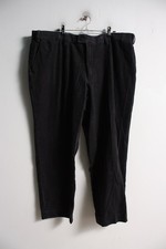 Marks and Spencer Corduroy Cord Trousers Grey - Size W42 L29 (D84)