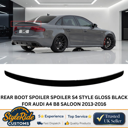 Rear boot spoiler - spoiler, s4