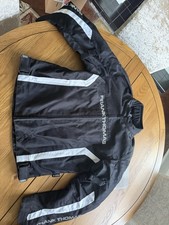 Frank Thomas Venom Textile Motorcycle Jacket  And Trousers, Size XL.