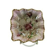 Rare Antique (1890) Registered Design Carlton Ware “Poppy” Bowl