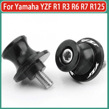 For Yamaha YZF R1 R3 R6 R125 Motorcycle Swingarm Spools Slider Stand M6 Screws