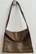 Brown Woven / Braided Lambskin