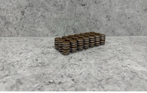Corgi brown barrels truck - corgi,