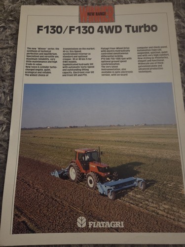 Fiatagri f130 winner tractor - f130,