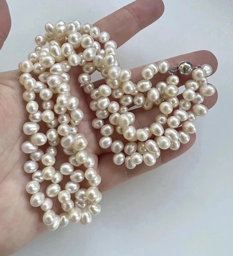 Vintage twin row - double, strand