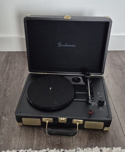 Goodmans black suitcase - goodmans,