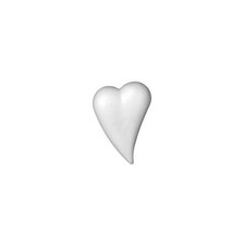 Knorr Prandell Polystyrene Squinty Heart - 8cm