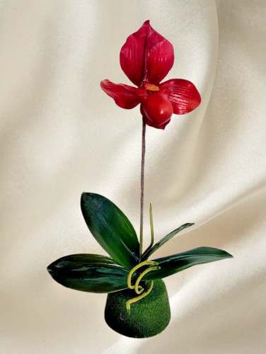 Artificial paphiopedilum lady - artificial,