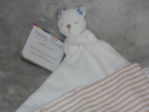 Kiddicare white teddy bear
