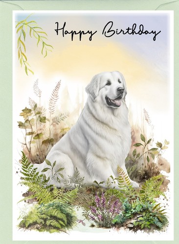 Pyrenean mountain dog - dog, 6")