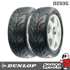 2 x 225/40 R18 (H1 Hard) Dunlop Direzza DZ03G Race / Track Day Tyre - 2254018
