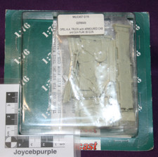 Milicast Opel AA Truck Armoured Cab & 2cm Flak 38 Gun 1:76 scale resin model