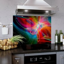 Glass Splashback Kitchen Tile