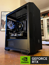 Custom Built Gaming PC RTX 3060, Ryzen 5 5600, 1TB NVMe SSD, 16GB RAM.