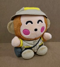 Hello Kitty Sanrio Monkichi Boy Scout Monkey  Plush Toy 13" Vintage 2000