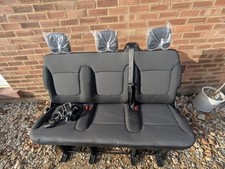 Renault Trafic Vauxhall Vivaro Rear Bench Seat 3rd Row New