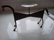 Fine cast iron elongated flat