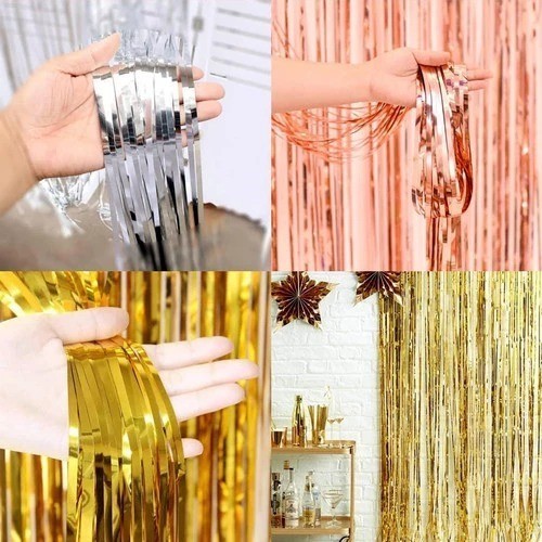 Foil fringe tinsel - foil,