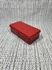 TOYO STEEL T-190 Trunk Toolbox, Gloss Red, Pressed Steel, Made in Japan