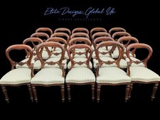 Elite Sets of 4,6,8,10,12,14,16 plus Victorian style Balloon back dining chairs