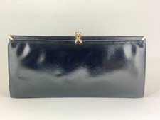 Vintage 1970s Black Patent