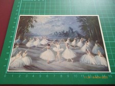 BALLET MARGOT FONTEYN, CARLOTTA EDWARDS SWAN LAKE UNWRITTEN MEDICI POSTCARD