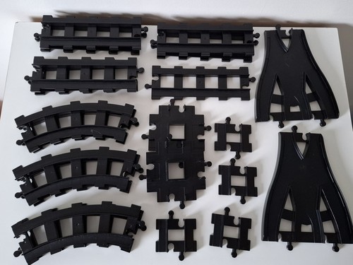 Lego duplo black train - black,