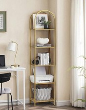 Tempered Glass Shelf 5 Tiers