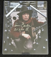 Tom Baker Signed 8x10