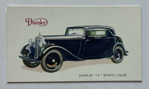 Daimler sports coupe - “15”,