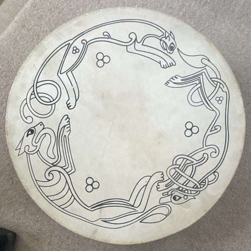 Bodhran irish frame drum - drum, hand