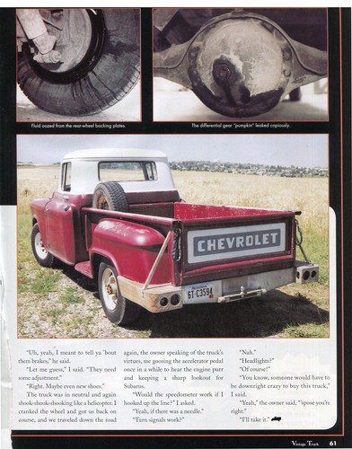 1957 chevrolet ton - ton, pickup