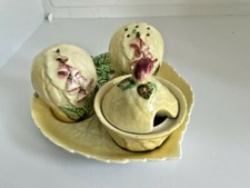 CARLTON WARE CHINA CRUET SET