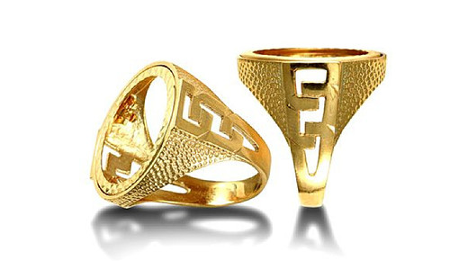 9ct yellow gold half - 9ct, sovereign