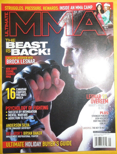 Brock lesnar ultimate mma ring - brock,