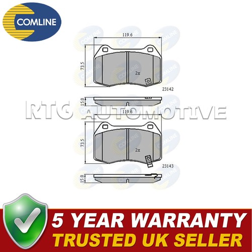 Comline front brake pads set - brake,