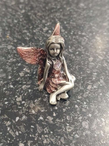 Pewter metal fairy figurine - pewter, in
