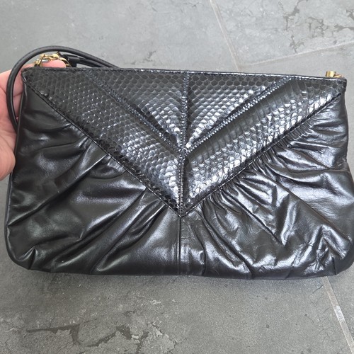 Vintage caprice black leather - vintage,